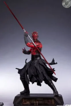 Star Wars Estatua Epic Series 1/3 Darth Maul Platinum Exclusive 86 cm