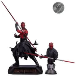 Star Wars Estatua Epic Series 1/3 Darth Maul Platinum Exclusive 86 cm