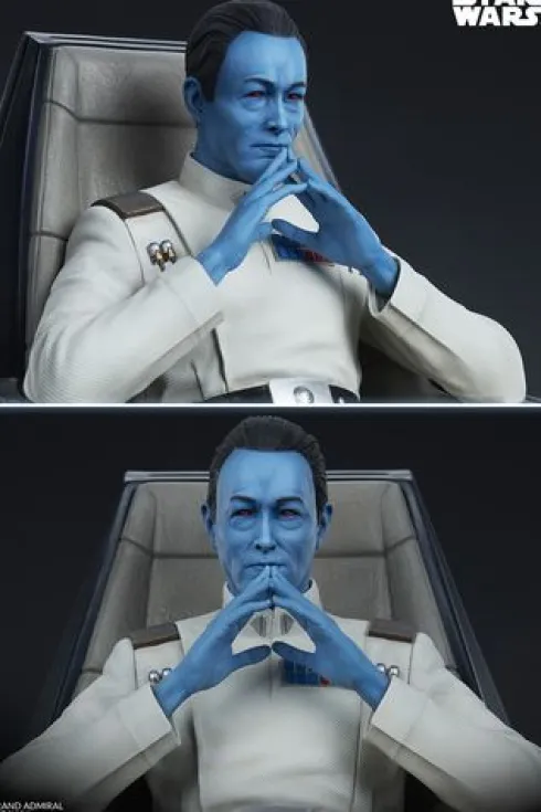 Star Wars Estatua Grand Admiral Thrawn Premium Format