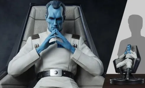 Star Wars Estatua Grand Admiral Thrawn Premium Format