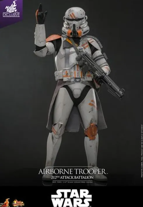 Star Wars Figura 1/6 Airborne Trooper (212th Attack Battalion) Exclusive