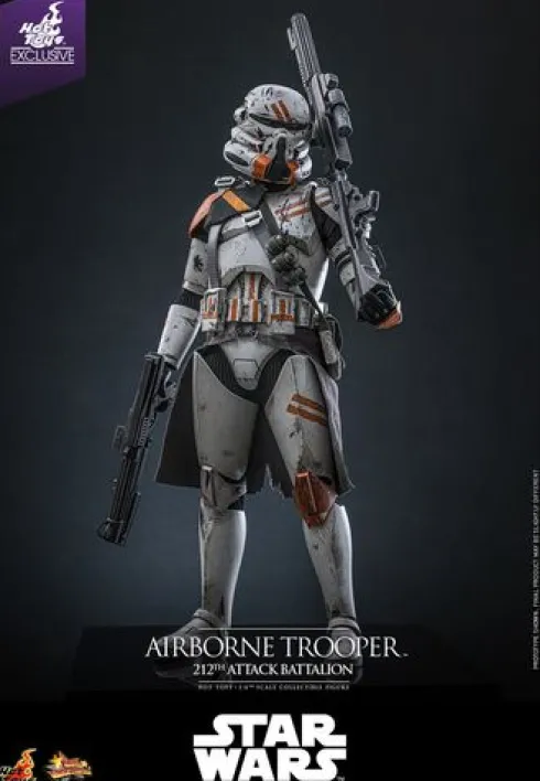 Star Wars Figura 1/6 Airborne Trooper (212th Attack Battalion) Exclusive