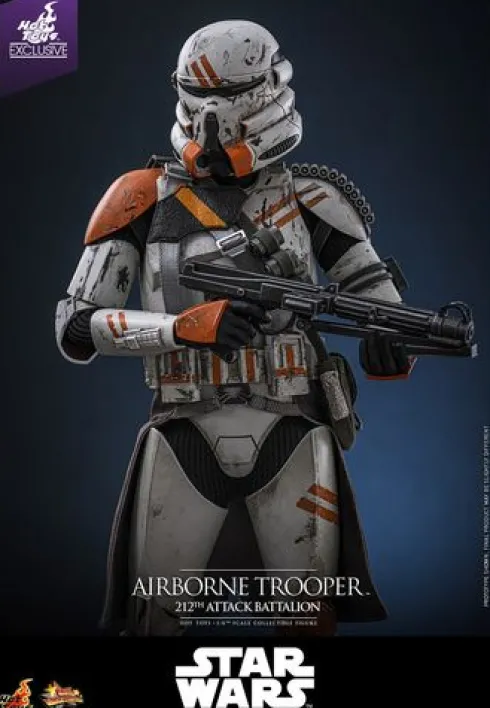 Star Wars Figura 1/6 Airborne Trooper (212th Attack Battalion) Exclusive