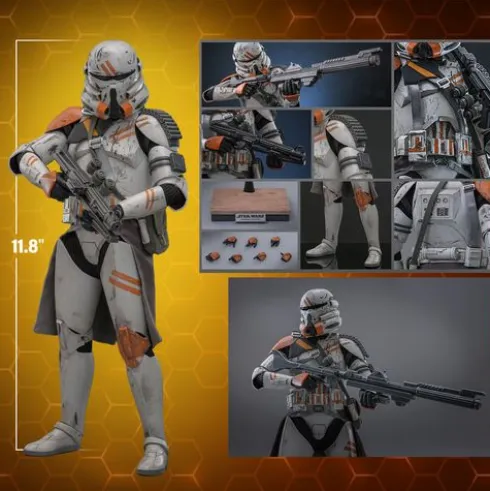 Star Wars Figura 1/6 Airborne Trooper (212th Attack Battalion) Exclusive