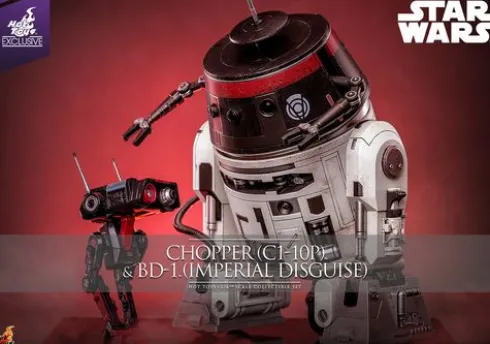 Star Wars Figura 1/6 Chopper (C1-10P™) & BD-1™ (Imperial Disguise)