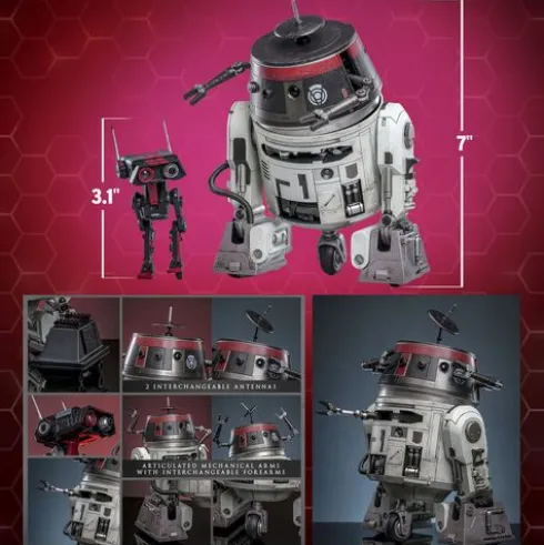 Star Wars Figura 1/6 Chopper (C1-10P™) & BD-1™ (Imperial Disguise)