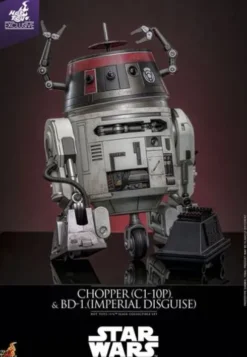 Star Wars Figura 1/6 Chopper (C1-10P™) & BD-1™ (Imperial Disguise)