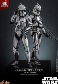 Star Wars Figura Movie Masterpiece 1/6 Commander Cody (Chrome Version) Hot Toys Exclusive 30 cm