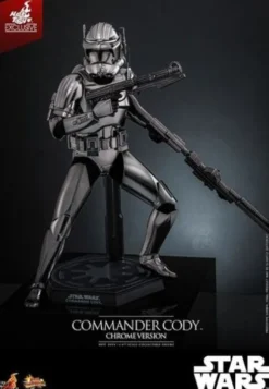 Star Wars Figura Movie Masterpiece 1/6 Commander Cody (Chrome Version) Hot Toys Exclusive 30 cm