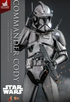 Star Wars Figura Movie Masterpiece 1/6 Commander Cody (Chrome Version) Hot Toys Exclusive 30 cm