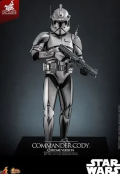 Star Wars Figura Movie Masterpiece 1/6 Commander Cody (Chrome Version) Hot Toys Exclusive 30 cm