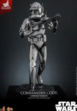 Star Wars Figura Movie Masterpiece 1/6 Commander Cody (Chrome Version) Hot Toys Exclusive 30 cm