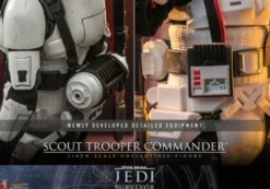 Star Wars: Jedi Survivor Figura Videogame Masterpiece 1/6 Scout Trooper Commander 30 cm