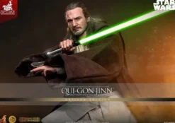 Star Wars: La Amenaza Fantasma Movie Masterpiece Figura 1/6 Qui-Gon Jinn (Artisan Edition) Hot Toys Exclusive 32 cm
