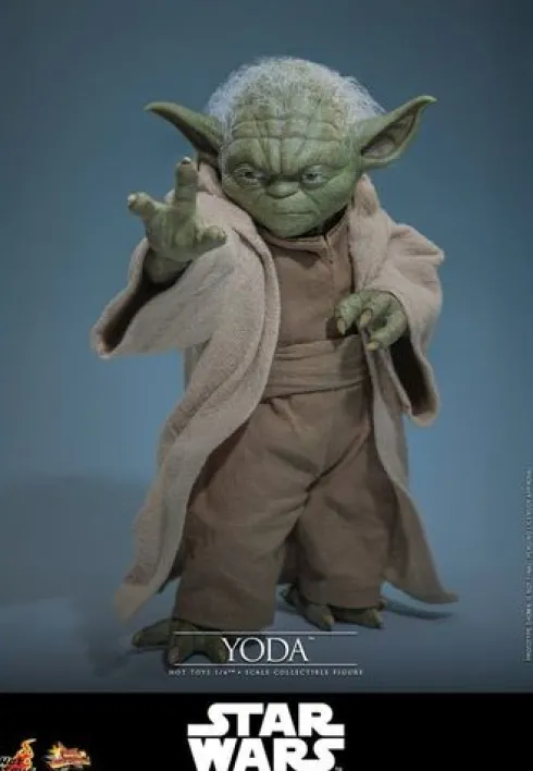 Star Wars: La Venganza de los Sith Movie Masterpiece Figura 1/6 Yoda 14 cm