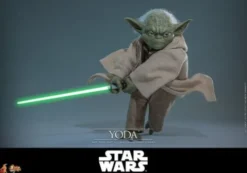 Star Wars: La Venganza de los Sith Movie Masterpiece Figura 1/6 Yoda 14 cm