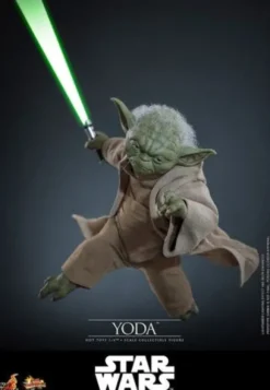 Star Wars: La Venganza de los Sith Movie Masterpiece Figura 1/6 Yoda 14 cm