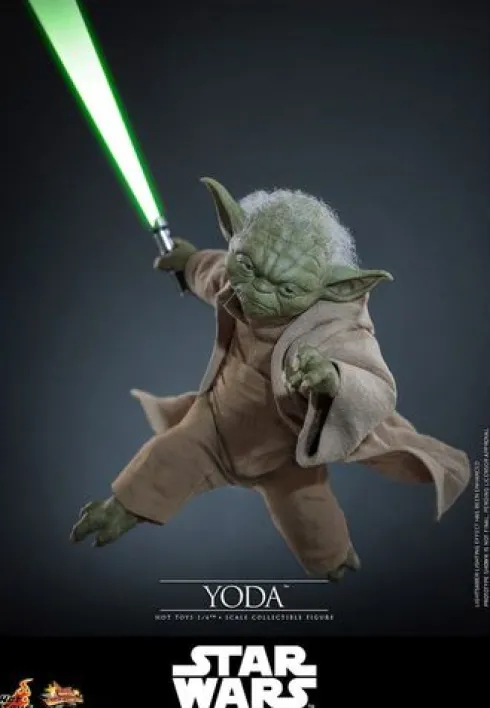Star Wars: La Venganza de los Sith Movie Masterpiece Figura 1/6 Yoda 14 cm