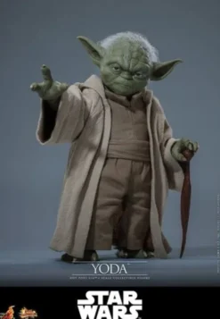 Star Wars: La Venganza de los Sith Movie Masterpiece Figura 1/6 Yoda 14 cm