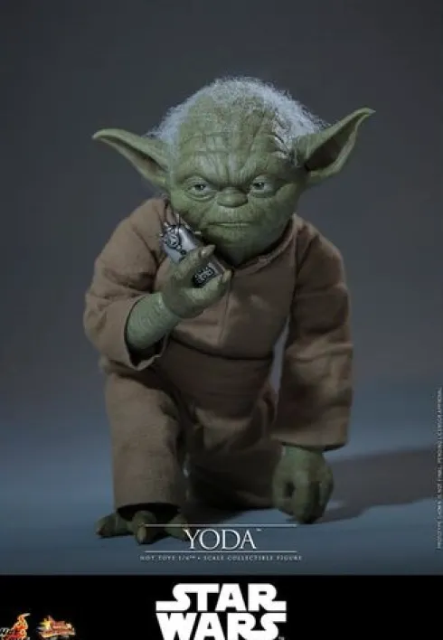 Star Wars: La Venganza de los Sith Movie Masterpiece Figura 1/6 Yoda 14 cm