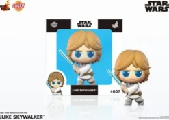 Star Wars Minifigura Cosbi Luke Skywalker Lightsaber 8 cm
