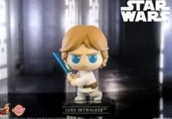 Star Wars Minifigura Cosbi Luke Skywalker Lightsaber 8 cm