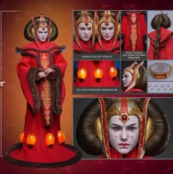 Star Wars Movie Masterpiece Figura 1/6 Queen Amidala 28 cm