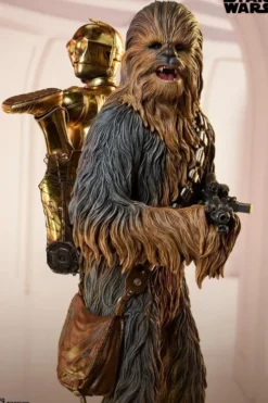 Star Wars Premium Format Estatua Chewbacca and C-3PO 63 cm