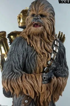 Star Wars Premium Format Estatua Chewbacca and C-3PO 63 cm
