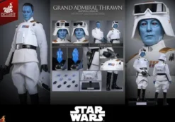 Star Wars: Rebels Television Masterpiece Figura 1/6 Grand Admiral Thrawn (Imperial Armor) Hot Toys Exclusive 32 cm