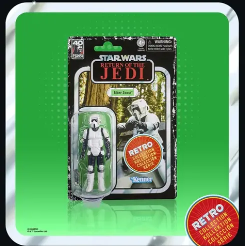 Star Wars Retro Collection Biker Scout
