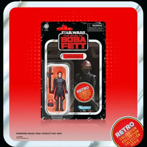 Star Wars Retro Collection The Book of Boba Fett Fennec Shand