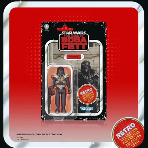 Star Wars Retro Collection The Book of Boba Fett Krrsantan
