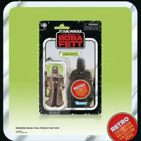 Star Wars Retro Collection The Book of Boba Fett Tusken Warrior