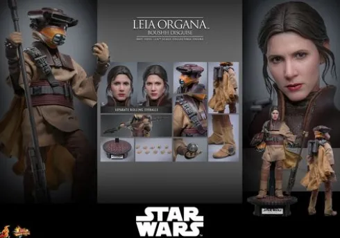 Star Wars Return of Jedi Figura 1/6 Movie Masterpiece Leia Organa (Boushh Disguise)™