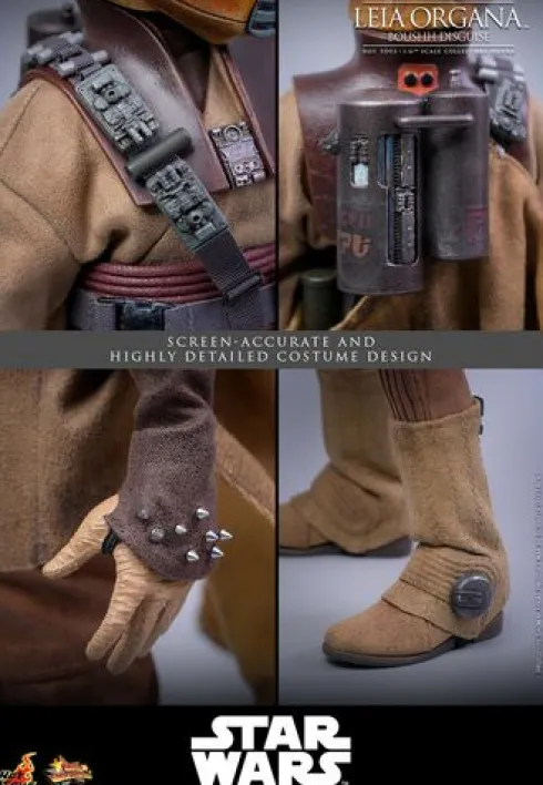 Star Wars Return of Jedi Figura 1/6 Movie Masterpiece Leia Organa (Boushh Disguise)™
