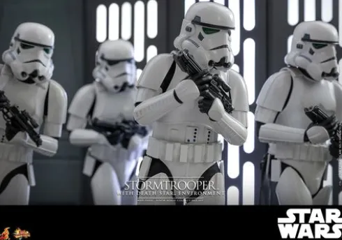 Star Wars Stormtrooper with Death Star Environment Figura 1/6 Hot Toys