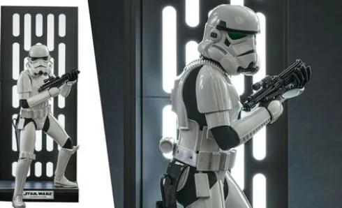 Star Wars Stormtrooper with Death Star Environment Figura 1/6 Hot Toys