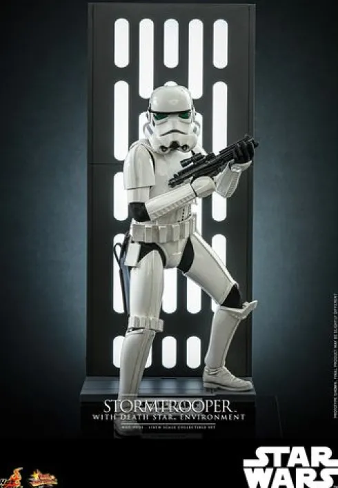 Star Wars Stormtrooper with Death Star Environment Figura 1/6 Hot Toys