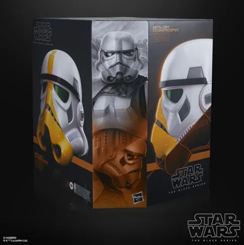 Star Wars The Black Series Artillery Stormtrooper Premium Electronic Helmet