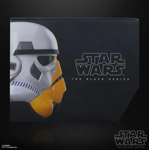 Star Wars The Black Series Artillery Stormtrooper Premium Electronic Helmet