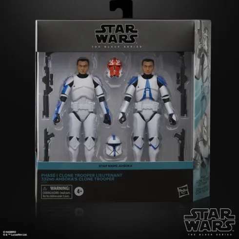 Star Wars The Black Series Clone Trooper Lieutenant & 332nd Ahsoka’s Clone Trooper