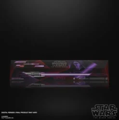 Star Wars The Black Series Darth Revan Force FX Elite Electronic Lightsaber