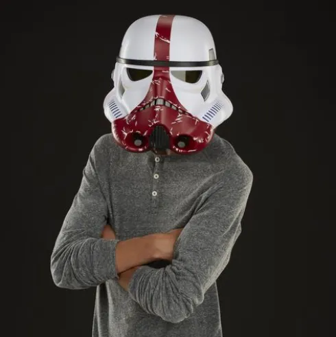 Star Wars The Black Series Incinerator Stormtrooper Premium Electronic Helmet