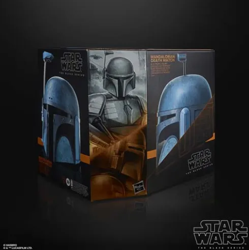 Star Wars The Black Series Mandalorian Death Watch Premium Electronic Helmet