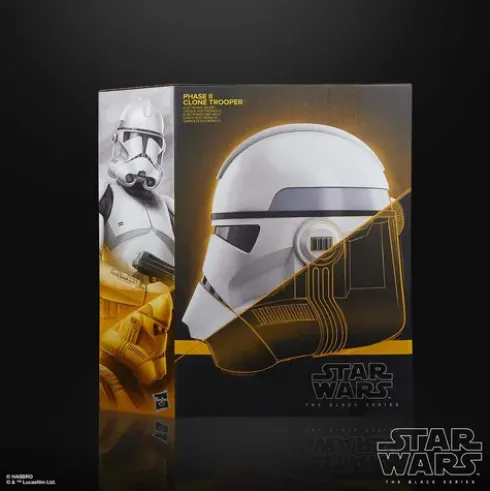 Star Wars The Black Series Phase II Clone Trooper Premium Electronic Helmet