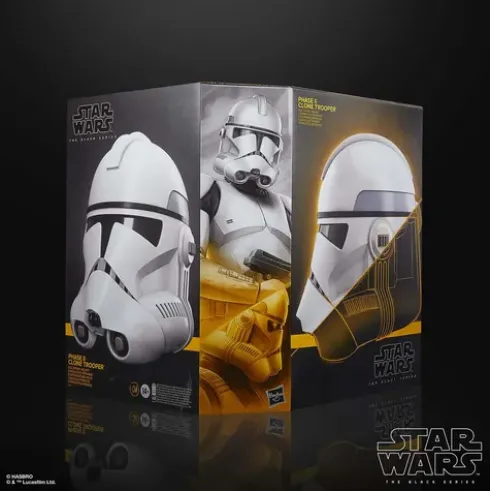 Star Wars The Black Series Phase II Clone Trooper Premium Electronic Helmet