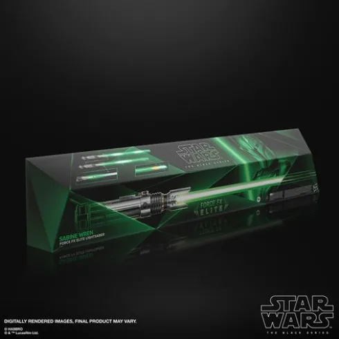 Star Wars The Black Series Sabine Wren Force FX Elite Lightsaber