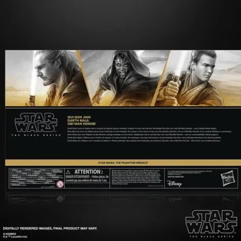 Star Wars The Black Series Star Wars: The Phantom Menace 3-Pack