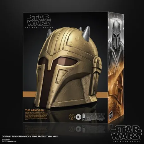 Star Wars The Black Series The Armorer Electronic Helmet